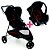 Carrinho Tivoli Travel System + Bebê Conforto Cocoon Slim - Galzerano - 1461 Preto/vermelho - Imagem 1