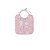 Babador Felpudo Estampado 03 Uni Bercinho Incomfral 0300030201 Rosa - Imagem 1