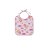 Babador Felpudo Estampado 03 Uni Bercinho Incomfral 0300030201 Rosa - Imagem 2