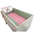 Kit Berço Bordado Ursa Branco - Verde Bolinhas Surukinha 1530 - Imagem 3