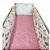 Kit Berço Bordado Nuvem Rosa - Branco Surukinha 1530 - Imagem 1