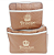 Kit Bolsa Basic 2 Peças Caramelo At Baby 175 - Imagem 2