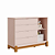 CÔMODA  LOTUS 4 GAVETAS 1 PORTA FRISO RELLER - Imagem 6