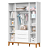 GUARDA ROUPA BOOM CLASSIC 4 PORTAS RELLER - Imagem 2