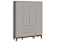 Guarda-Roupa Elfe Classic com 4 Portas e 3 Gavetas - Imagem 1