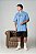 CAMISA STREETWEAR ATBS® BASKETBALL ENTERRADAS NBA AZUL - Imagem 2