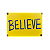 Placa Decorativa Believe Ted Lasso - Imagem 3