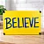 Placa Decorativa Believe Ted Lasso - Imagem 1