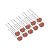 Sensor Foto Resistor LDR 5mm - KIT C/10un - Imagem 1