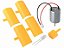 Mini gerador eólico (kit motor e pas) - 5.5V-100mA - Imagem 3