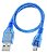 Cabo *curto* micro usb p/ arduino leonardo 0,3m - Imagem 1