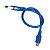 Cabo *curto* mini usb p/ arduino nano 0,3m - Imagem 2