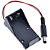 Case para bateria 9v com saida p4 - Imagem 1