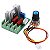 Com cabo extensor no potenciômetro - dimmer 2000w - Imagem 1