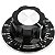 Conjunto knob mf-a03 + disco de escala - 0 a 100 - Imagem 1