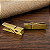 10 Mini Prendedores Gold - Imagem 2