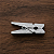 10 Mini Prendedores Silver - Imagem 3