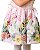 Vestido Infantil Rosa Estampado Rodado - Imagem 4