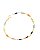Pulseira Cristal Retangular Colorida - Imagem 1