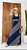 Vestido em Viscolycra Longo Listrado Azul ou Preto Regata Ester - Imagem 8