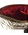 Bolsa Clutch Prata Tiracolo 100% Couro Matelasse Vitoria - Imagem 4