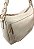 Bolsa Estruturada Off White com alça trançada 100% Couro Alice - Imagem 5