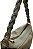 Bolsa Estruturada Off White com alça trançada 100% Couro Alice - Imagem 3