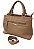 Bolsa Feminina Pamela 100% Couro - Imagem 5