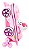 Mala Infantil Hello Kity 3D Maxtoy - Imagem 2
