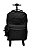 Mochila com Rodinha 360° Crinkle Juvenil Preta Luxcel MC51699YN - Imagem 1