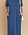 Vestido Midi com Bolsos Zoeh Azul Jeans - Imagem 2