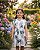 Vestido Infantil Estampa Folhagens - Imagem 4