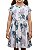 Vestido Infantil Estampa Folhagens - Imagem 3