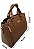 Bolsa Estruturada Tote Caramelo 100% Couro Amanda - Imagem 6