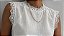Blusa detalhe em renda nas mangas e gola - Imagem 6