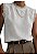 Blusa detalhe em renda nas mangas e gola - Imagem 3