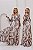 Vestido em Tule Longo com mangas Longas Livia - Imagem 3