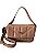 Bolsa Estruturada Matelassê Caramelo 100% Couro Diva - Imagem 1