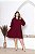 Vestido Dani Plus Size Viscolinho Manga 3/4 - Imagem 4