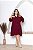 Vestido Dani Plus Size Viscolinho Manga 3/4 - Imagem 7