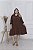 Vestido Dani Plus Size Viscolinho Manga 3/4 - Imagem 8