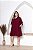 Vestido Dani Plus Size Viscolinho Manga 3/4 - Imagem 9
