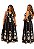Vestido Laodiceia longo em Viscolinho - Imagem 1