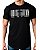 Camiseta preta masculina estampada Esse foi o Preço em branco com Código de Barras em 100% Algodão - Imagem 2