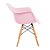 CADEIRA EAMES C/ BRAÇO ROSA - Imagem 3