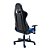 CADEIRA OFFICE GAMER ONE SHOT  PRETA/AZUL - Imagem 3