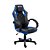 CADEIRA OFFICE GAMER QUEST PRETA/AZUL - Imagem 1