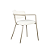 CADEIRA GIRONA BASE CHAMPAGNE. NUDE - BOUCLE - Imagem 5