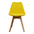 CADEIRA LEDA AMARELO - Imagem 2