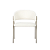 CADEIRA TOULOUSE BASE CHAMPANGE. NUDE - BOUCLE - Imagem 1